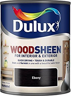 Dulux Woodsheen Ebony 250ml Large woodsheen ebony