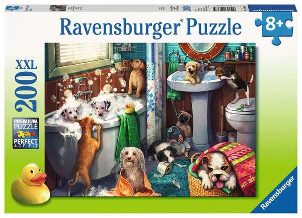 Tub Time 200 XXL Large ravensburger fun junction toy shop perth crieff perthshire scotland jigsaw puzzle jig saw tub time 200 xxl extra extra large pieces piece pc pcs 4005556126675