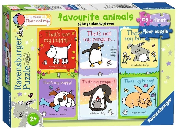 *That's Not My My First Floor Puzzle 16pc Large ravensburger fun junction toy shop perth crieff perthshire scotland jigsaw puzzle jig saw usborne that s not my my first floor puzzle 16pc
