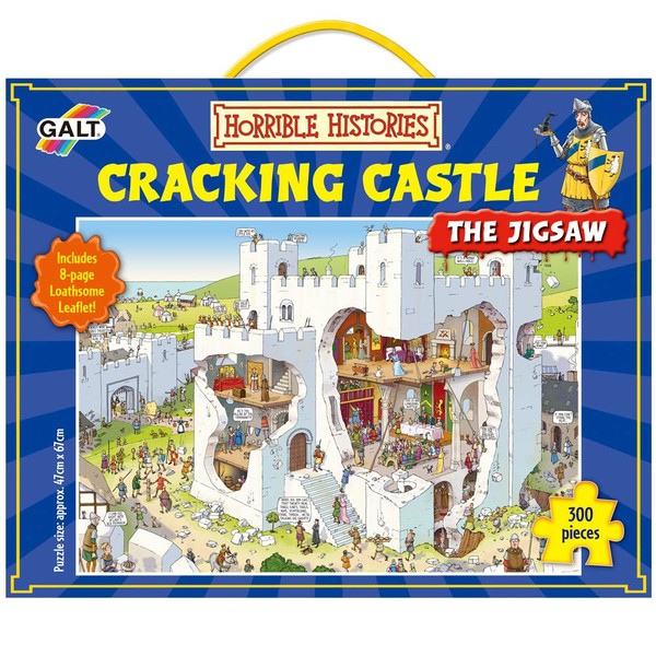 *Horrible Histories Cracking Castle Puzzle Large galt toys galt horrible histories cracking castle jigsaw puzzle fun junction toy shop crieff perth scotland