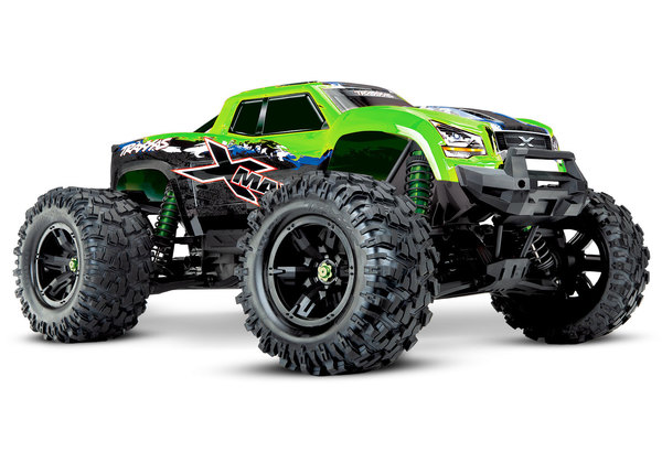 Traxxas Green X-Maxx 1:7 4X4 Brushless Electric Monster Truck (+ TQi 2-ch, TSM, VXL-8s, Velineon 1200Kv) - TRX77086-4-GRNX Large 1e96fa73 70ce 4e8e 8ebd f834fddbd20f