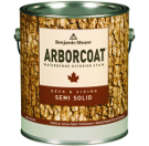 Arborcoat Exterior Stain Semi-Solid (White/Base) Pint Large arborcoat semi solid