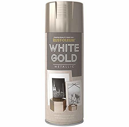 Rustoleum Metallic White Gold 400ml Large 7e029fd3 7822 43fa a2d7 6450f1dad97a