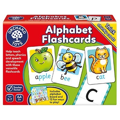 Orchard Alphabet Flashcards Large alphabet flashcards