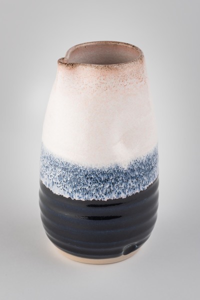 Jo Whiteley - Pouring Jug Pink/Navy Large present makers thg objects 3 241
