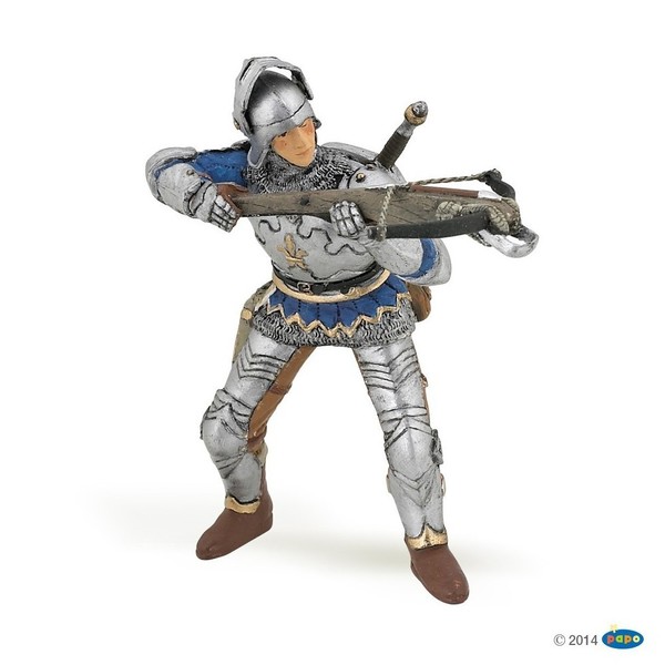 Papo Blue Crossbowman 39753 Large papo medieval blue crossbowman 39753