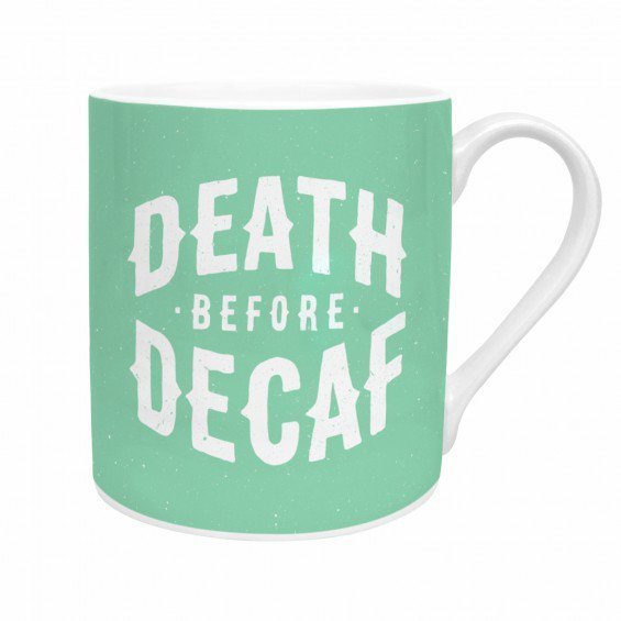 Death Before Decaf Mug Large cl m 001 death before decaf
