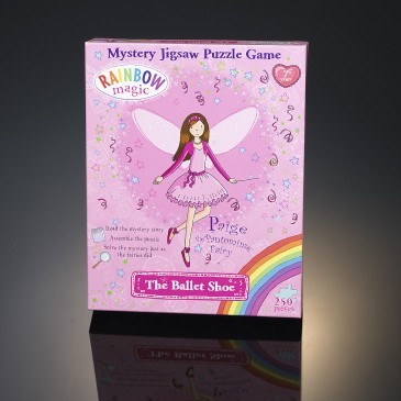 The Ballet Shoe Mystery Puzzle Large ballet shoe rainbow magic jigsaw puzzle mystery game
