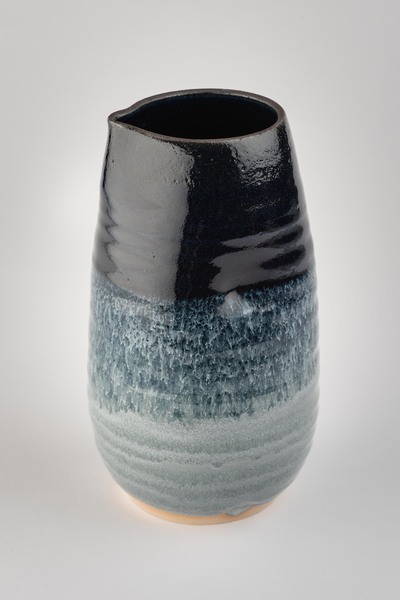 Jo Whiteley - Ceramic Pouring Jug Navy Large present makers thg objects 3 244