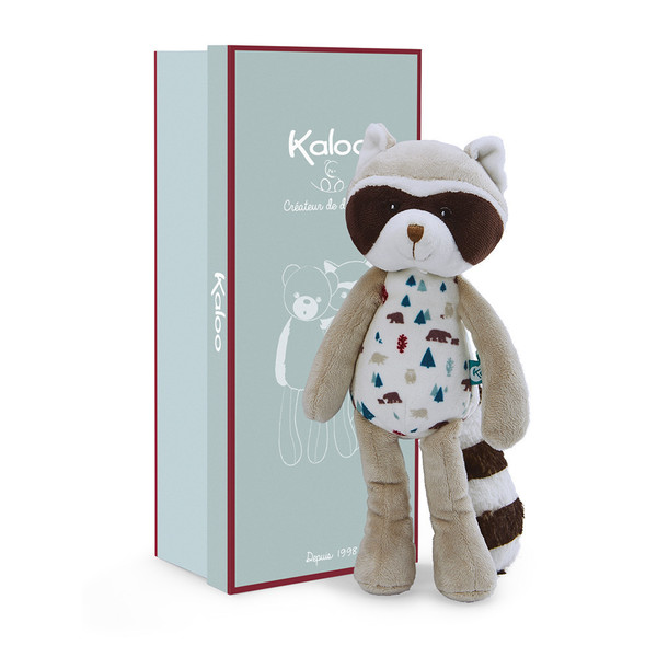 Kaloo Leon the Raccoon Small Large kaloo fun junction toy shop perth crieff perthshire scotland kaloo leon the raccoon small 27 cm 10.6 inch inches 4895029627972