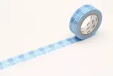 Small mt washi masking tape check light blue mt01d421z 2 copy copy
