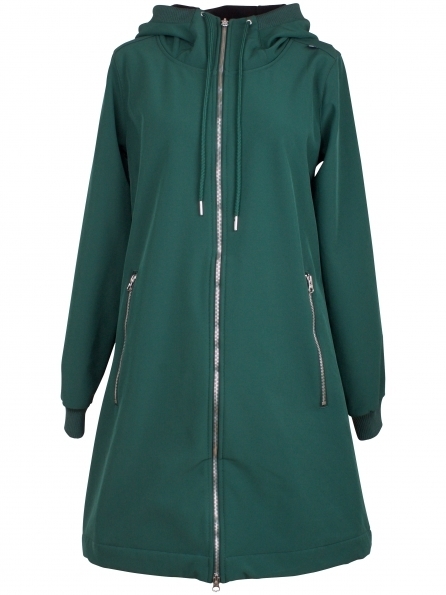 Jane Softshell Raincoat in Dark Khaki Large jane dark khaki 2303 595