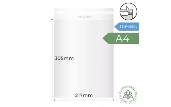 Large a4 self seal