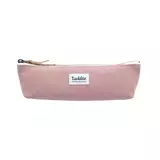 Small luddite smoky pink pencil case front