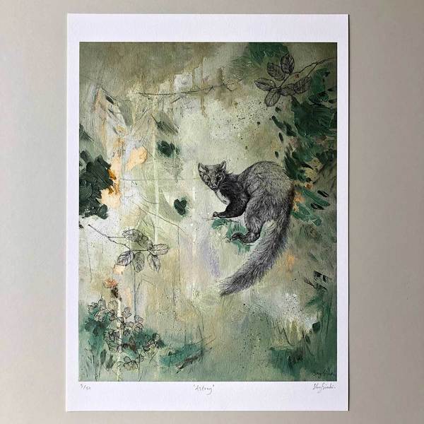 SS34 Giclee Print Astray Large astray print flat sky siouki