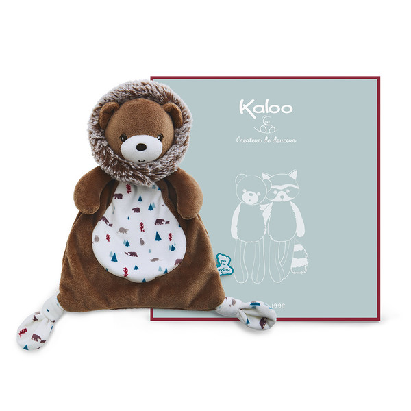 Kaloo DouDou Gaston the Bear Large kaloo fun junction toy shop perth crieff perthshire scotland peluche doudou ourson gaston 20 cm 7.9 inch inches blanket fidget 4895029627989