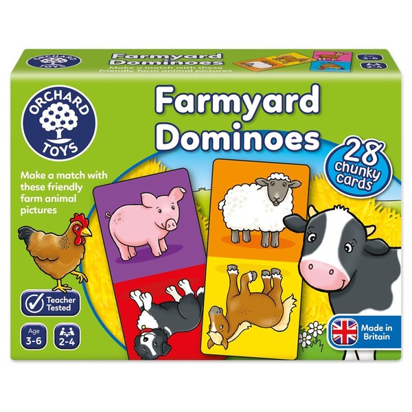 Orchard Farmyard Dominoes Large orchard toys farmyard dominoes