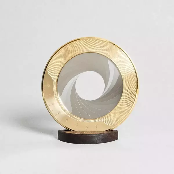 Large makers cabinet iris precision circle drawing tool brass