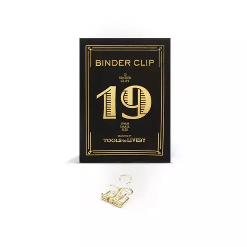 Large ttlb 19mm clip gold
