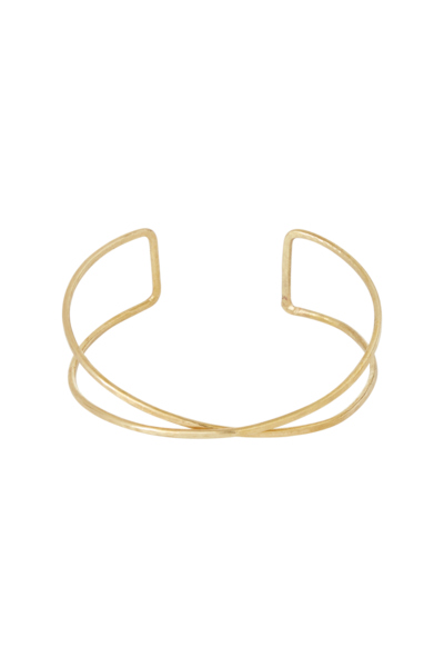 Twisted Brass Bangle Large b477uw.bs1.01