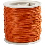 Small wax cord orange