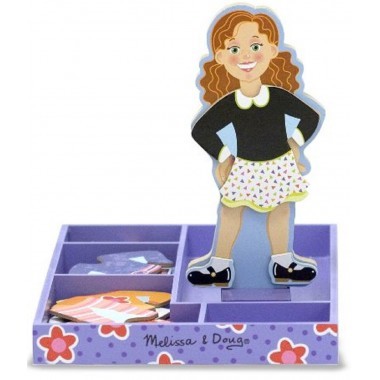 Maggie Magnetic dress-up doll Large magnetic dress up maggie