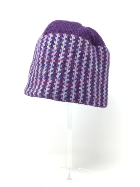 BFa190 Pure wool Hat purple/mauve Large 459b913f f2b9 4d30 b9fa 98f380a06b30