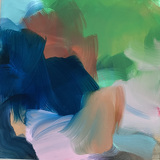 Small 3 wax and wane peggy cozzi oil on linen 56 x 56 cm  1200