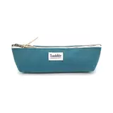 Small luddite teal pencil case front