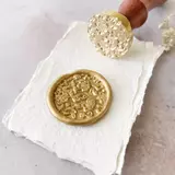 Small wax seal summer garden