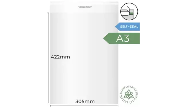 Large a3 self seal