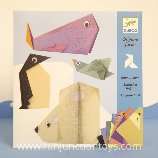 Polar Animals Origami Large dj ck easy origami polar animals w