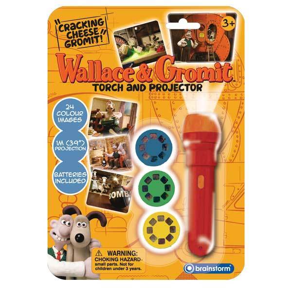 Wallace & Gromit Torch and Projector Large bs tp wallace and gromit
