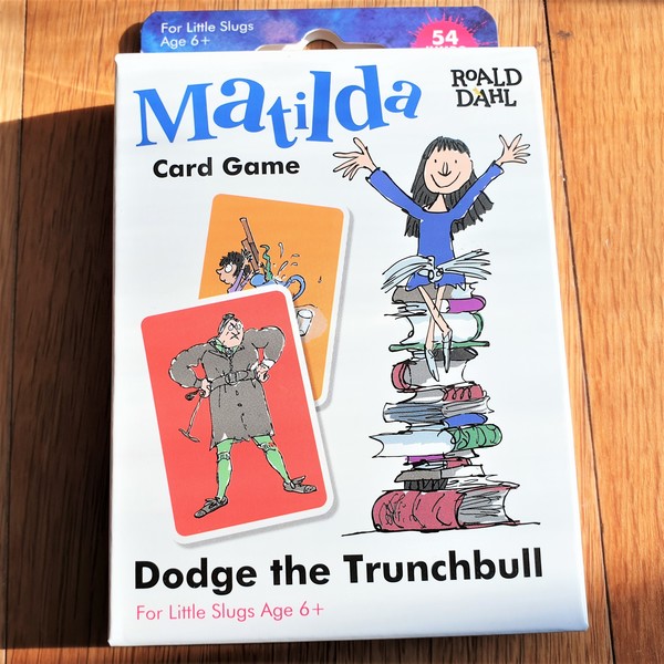 Dodge the Trunchbull Card Game Large fun junction toy shop perth crieff paul lamond games card game family matilda roald dahl dodge the trunchbull