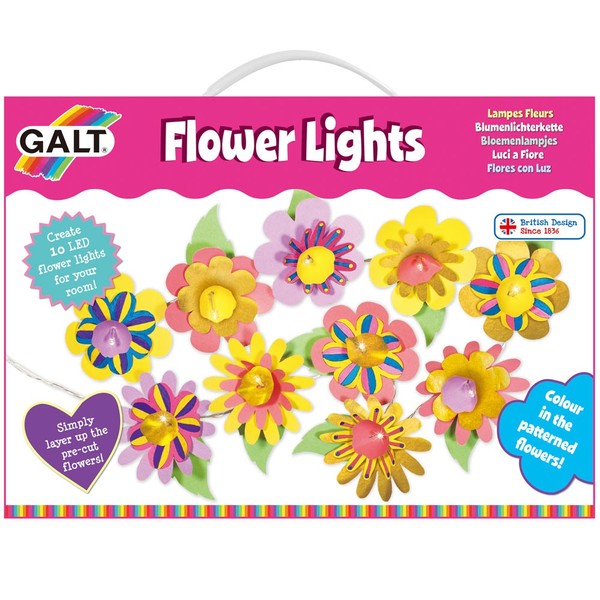 Galt Flower Lights Large fun junction crieff perth scotland perthshire galt craft kit flower lights room decoration fairy lights battery powered