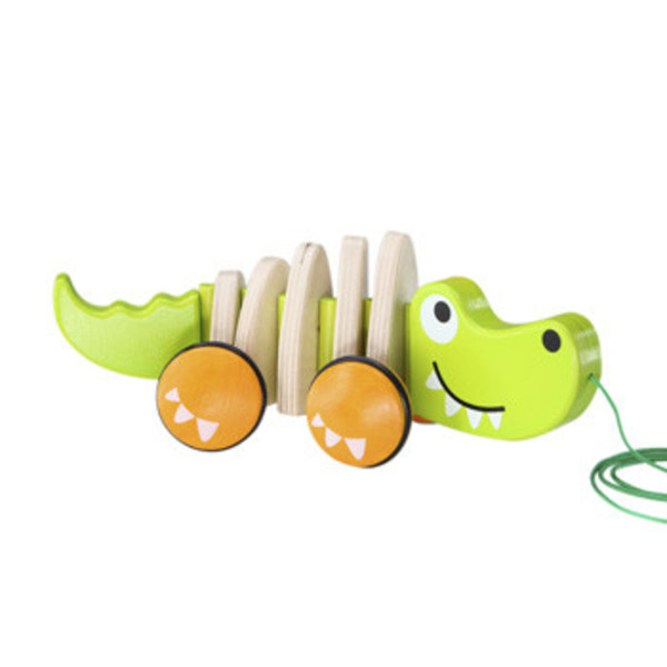 Walk-A-Long Croc Large hape walk along croc pull along toy