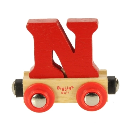 Rail Name, Letter N Large letter n