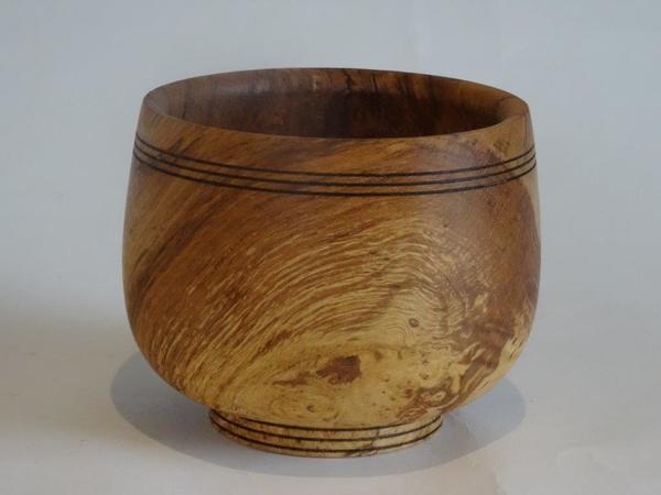 DA105 Burr Oak Bowl Large 130mm burr oak