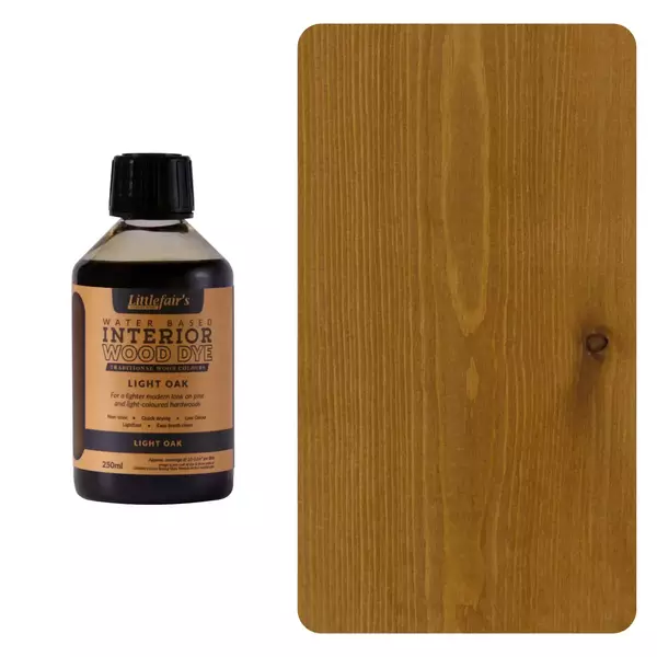 Large 250ml light oak