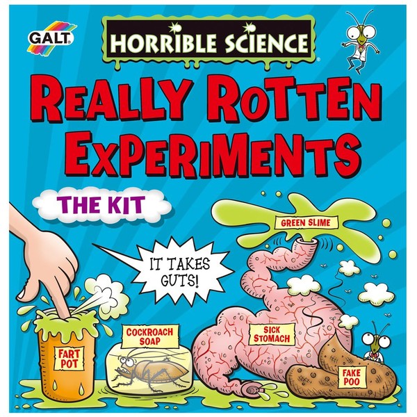 Horrible Science, Really Rotten Experiments Large fun junction galt toys science kit horrible science really rotten experiments stem