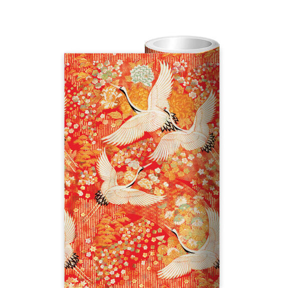 Large gv roll kimono cranes