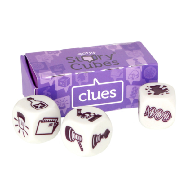 Story Cubes Booster Clues Large rory s story cubes clues story telling game with dice for 6 six years and up