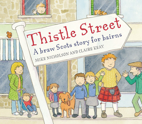Thistle Street by Mike Nicholson Large thistle street