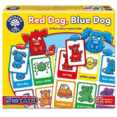 Orchard Red Dog, Blue Dog Large orchard toys red dog blue dog game