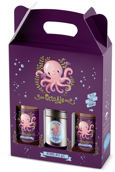 Octopus for a Preemie UK Gift Set Large octoale front1