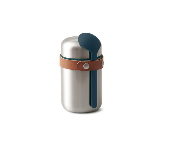 Food Flask in Ocean Blue Large black blum box appetit food flask ocean