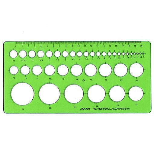 Jakar Template Metric Circles Stencil Large jakar circle template 4006 510x510