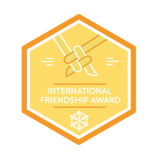 International Friendship Award Large international friendship award 1