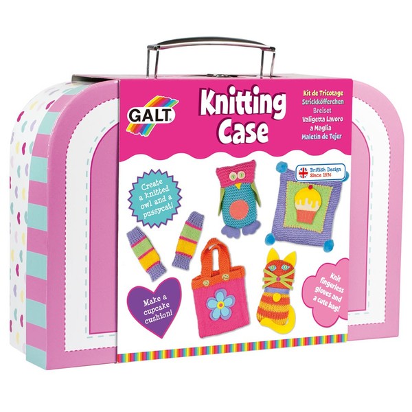 Galt, Knitting Case Large fun junction galt craft kit knitting case early knitting set
