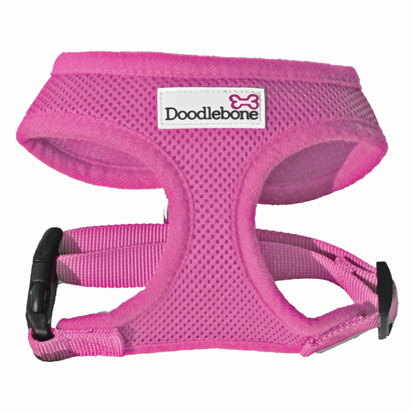 Doodlebone Harness Pink Extra Small Large doodlebonepinkxs